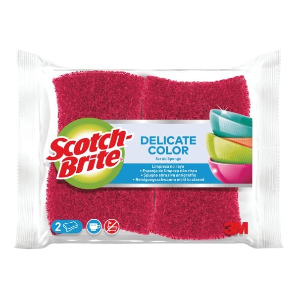 Scotch 2er-Pack Reinigungsschwamm »Delicate Color«