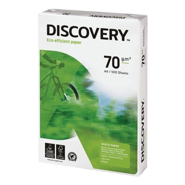 Multifunktionspapier A4 Discovery - 500 Blatt gesamt, 70g/qm
