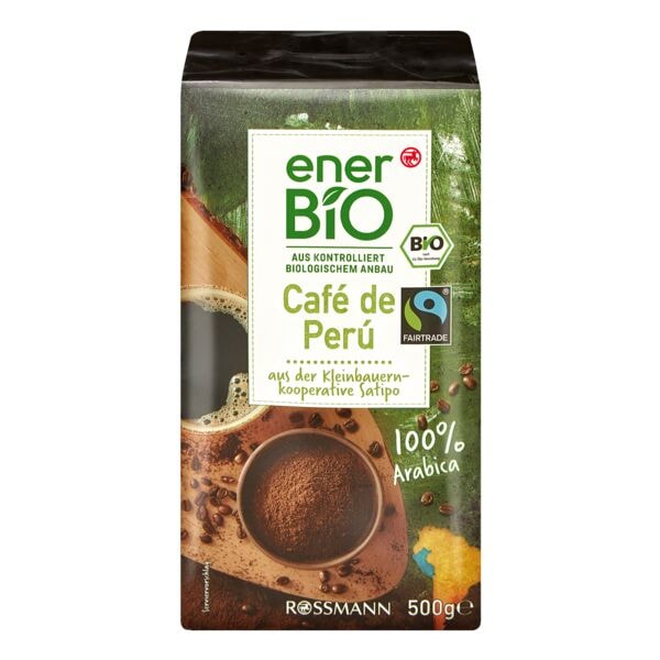 enerBIO Café de Perú Bio-Röstkaffee 500 g