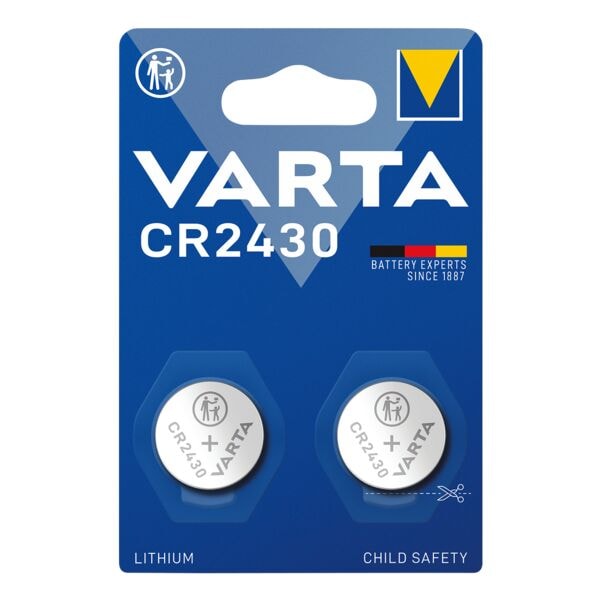 Varta 2er-Pack Knopfzelle »ELECTRONICS« CR2430 Varta 2er-Pack Knopfzelle »ELECTRONICS« CR2430