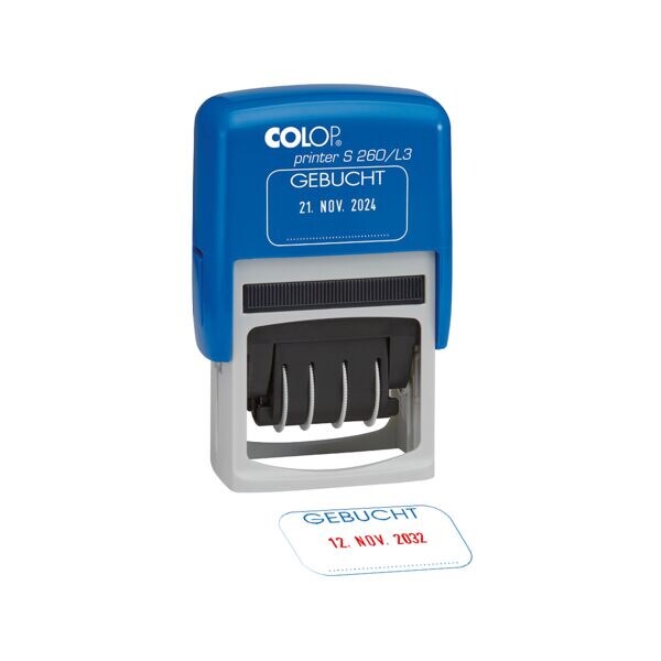Colop Datumstempel »Printer S 260 Gebucht«