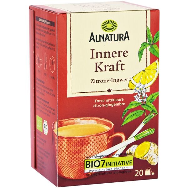 Alnatura Bio Krutertee Innere Kraft - 20 Beutel
