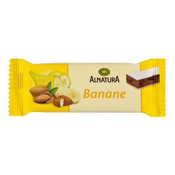 Alnatura 16er-Pack Bio Fruchtriegel Banane