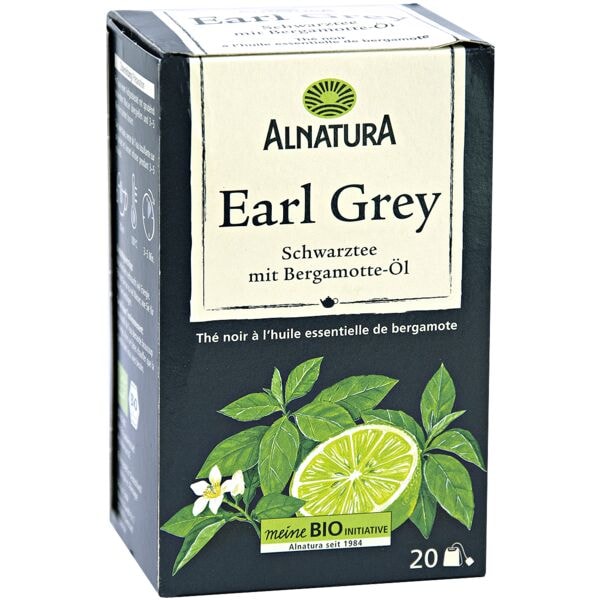 Alnatura Bio Schwarztee »Earl Grey« - 20 Beutel