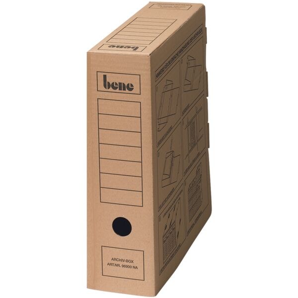 Archivboxen 8 x 29 x 33 cm braun - 20 Stck
