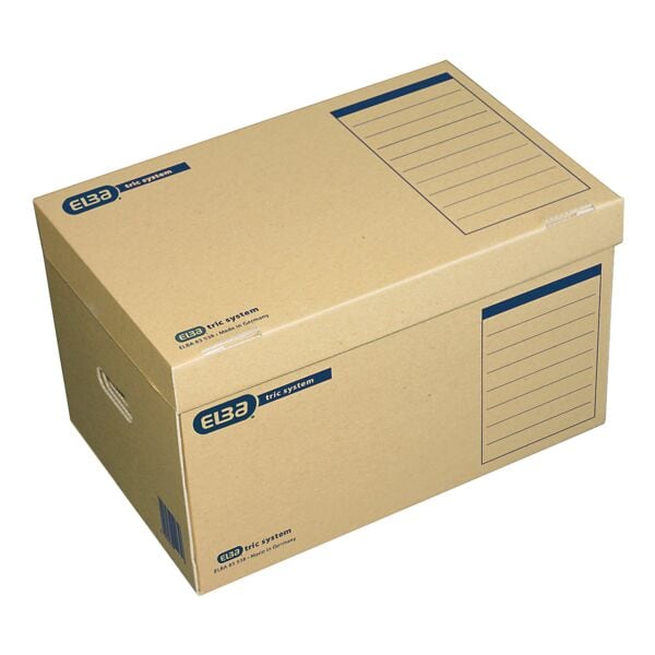 Elba Ordner-Container mit Klappdeckel tric system - 10 Stck