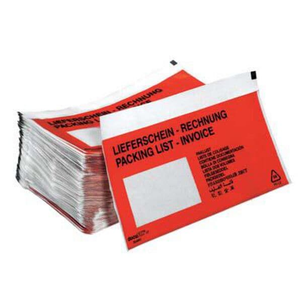 VP 1000er-Pack Lieferscheintaschen DIN lang VP 1000er-Pack Lieferscheintaschen DIN lang