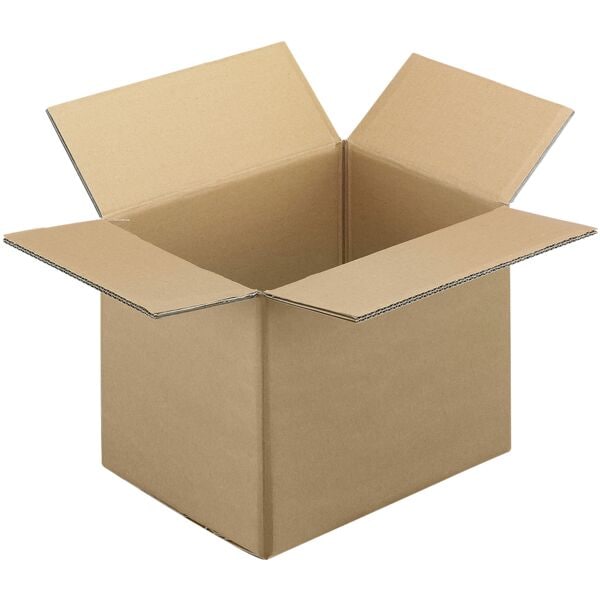 Nestler 20er-Pack Wellpapp-Faltkartons 2-wellig 33,8 x 24,8 x 25,3 cm