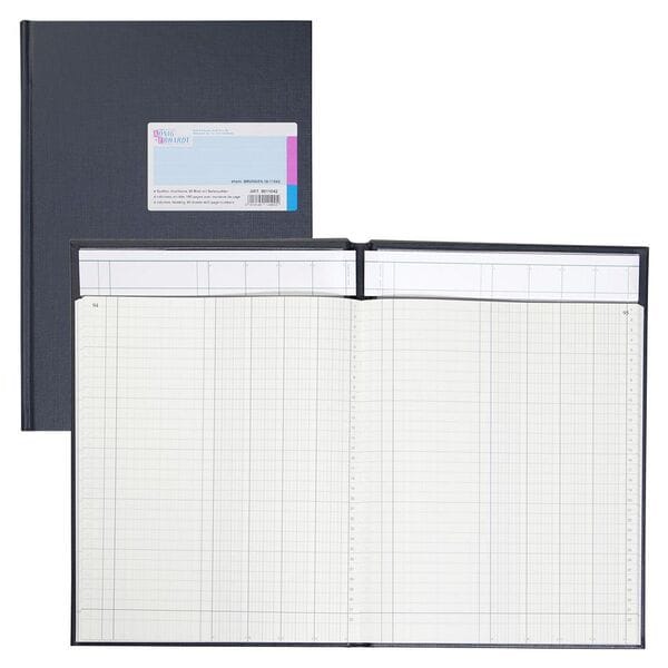 Knig & Ebhardt Spaltenbuch 86-11042 A4 mit Kopfleiste 4 Spalten 32 Zeilen