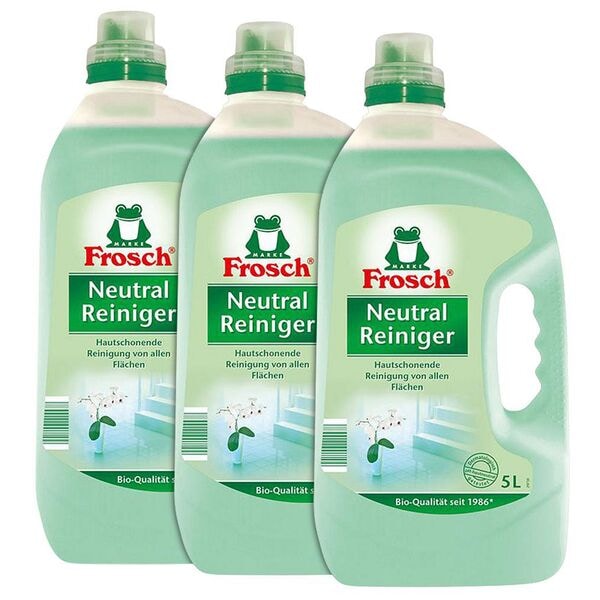 Frosch Neutral Reiniger 3x 5 Liter