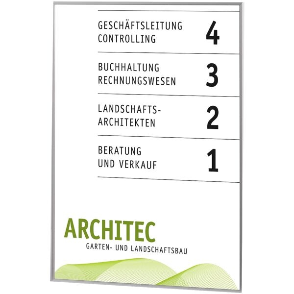 SignSystems Trschild New Age 21,5 x 30,2 cm