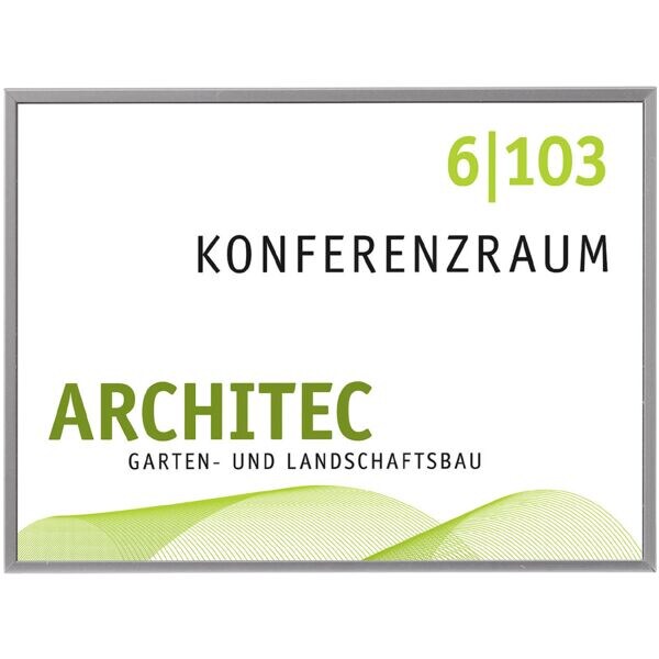 SignSystems Trschild New Age 15 x 11 cm