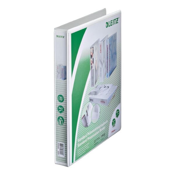 Leitz 6er-Pack Prsentationsringbuch 4279 2 Ringe, A4 Maxi, Rckenbreite 44 mm