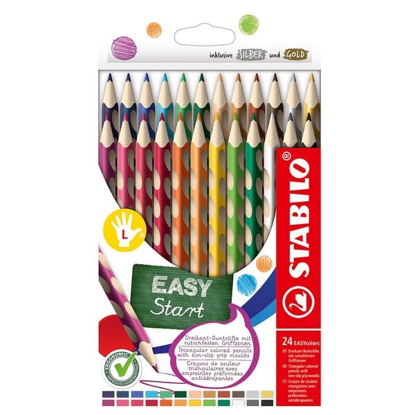 Stabilo 24er-Pack Bunstifte »EASYcolors L«