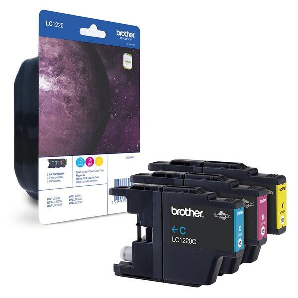 Brother Tintenpatrone »LC-1220 Rainbow Pack«