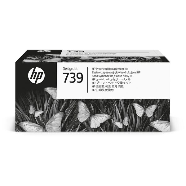 HP Druckkopf HP 739, cyan, magenta, gelb, schwarz - 498N0A HP Druckkopf HP 739, cyan, magenta, gelb, schwarz - 498N0A