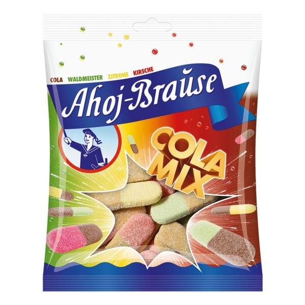 Ahoj-Brause Kaubonbons Cola Mix vegan 150 g
