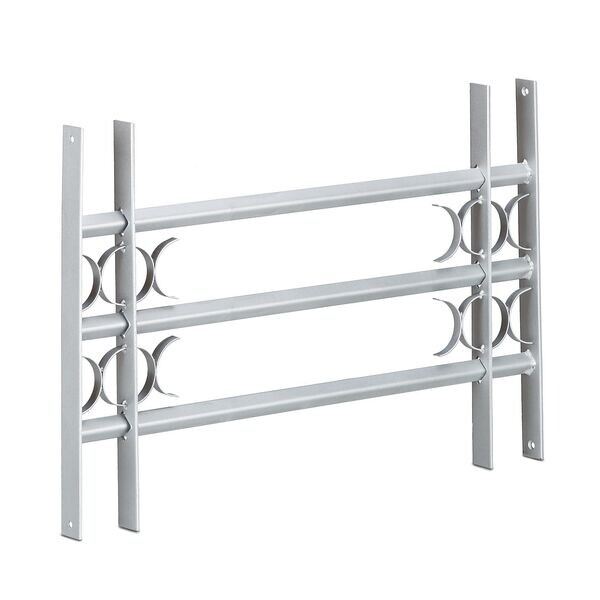 relaxdays Fenstergitter - 450 x 700-1050 mm