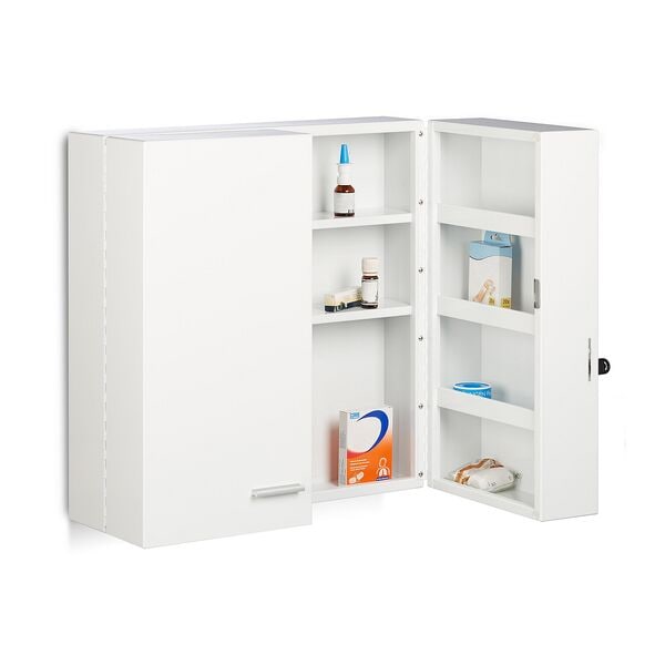 relaxdays Medikamentenschrank XXL Premium