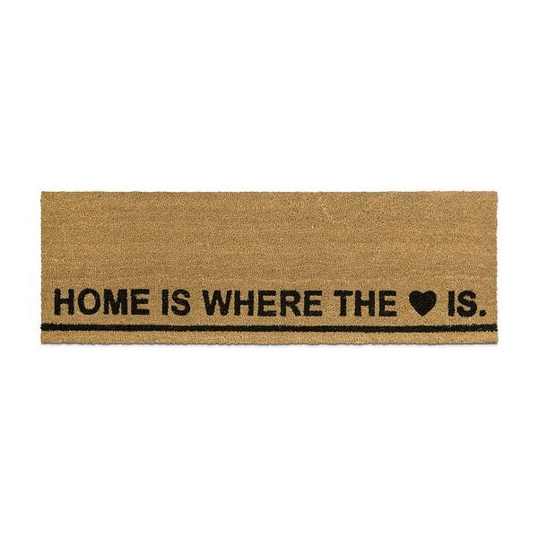 relaxdays Fußmatte lang »HOME IS WHERE...« 40x120 cm relaxdays Fußmatte lang »HOME IS WHERE...« 40x120 cm