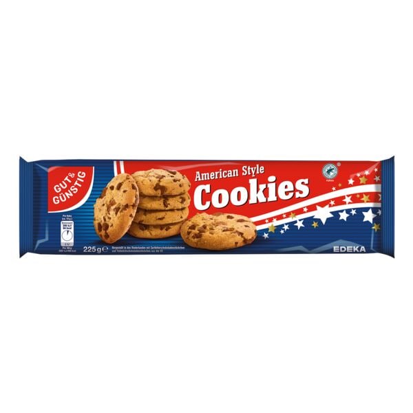 Gut und Günstig Cookies »American Style« 225 g