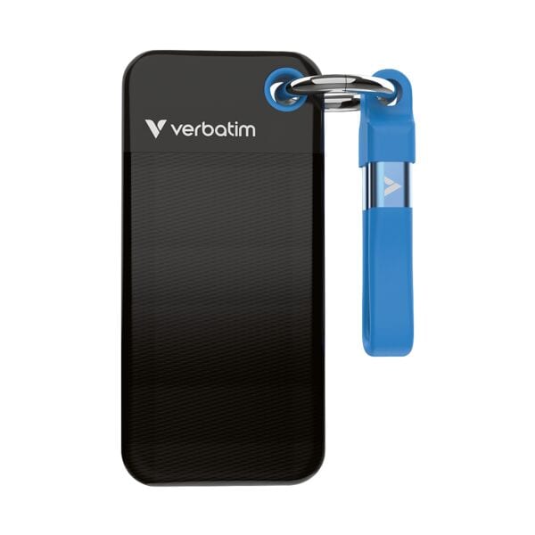 Verbatim Pocket SSD 2 TB, externe SSD-Festplatte, USB 3.2 Gen 2, M2