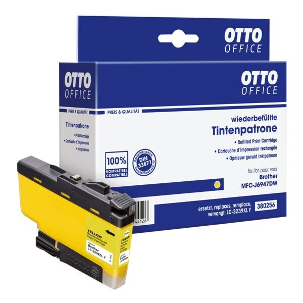 OTTO Office Tintenpatrone ersetzt Brother »LC-3239XL Y«