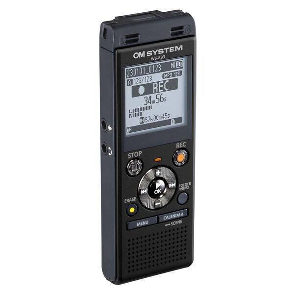 OM System Diktiergerät »WS-883« schwarz 8 GB