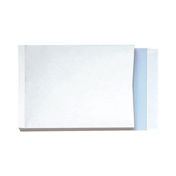 Mailmedia 100 fadenverstrkte Faltentaschen mit Steh-/Klotzboden 4 cm Falte B4 140 g/m ohne Fenster