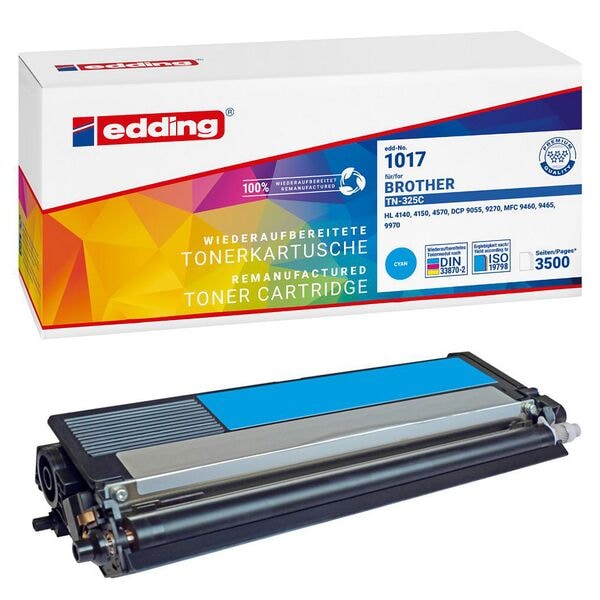 Edding Toner ersetzt Brother » TN-325C« cyan