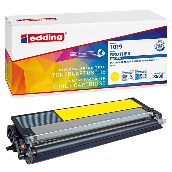 Edding Toner ersetzt Brother TN-325Y gelb