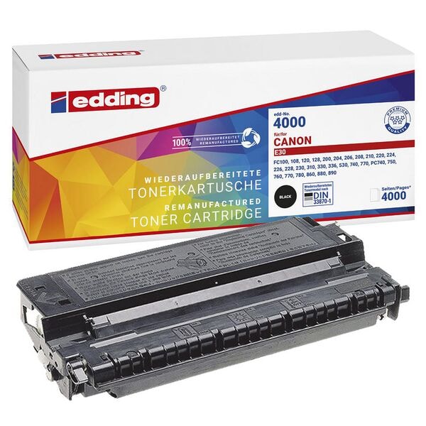 Edding Toner ersetzt Canon »E30« schwarz