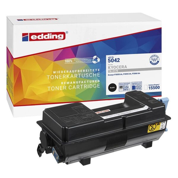 Edding Toner ersetzt Kyocera »TK-3170 BK« schwarz Edding Toner ersetzt Kyocera »TK-3170 BK« schwarz