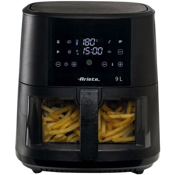 Ariete Heißluftfritteuse »Airy Fryer« 9 Liter schwarz Ariete Heißluftfritteuse »Airy Fryer« 9 Liter schwarz