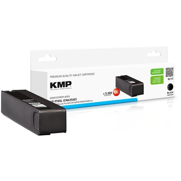 KMP Tintenpatrone ersetzt HP 970XL