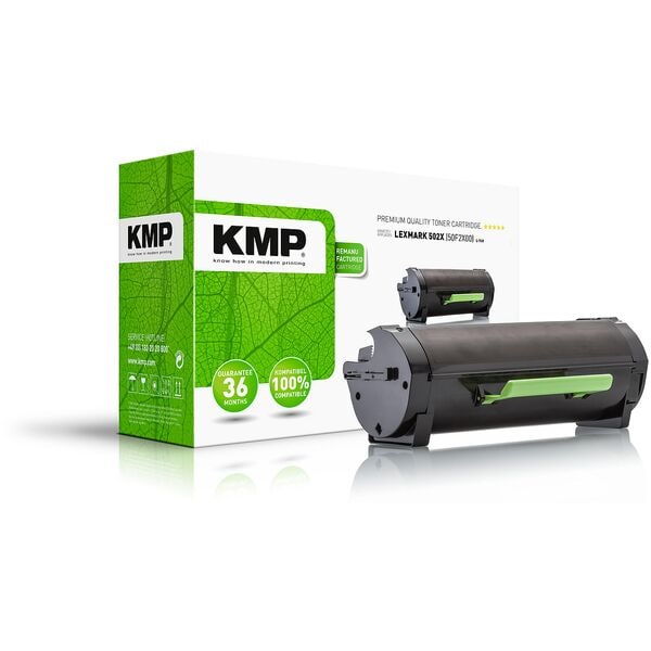 KMP Toner ersetzt Lexmark 50F2X00 schwarz