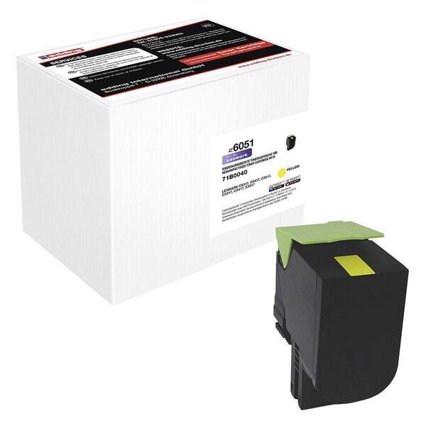 Edding Toner ersetzt Lexmark »71B0040/71B20Y0« gelb