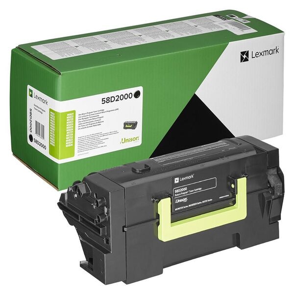 Lexmark Toner »58D2000« schwarz
