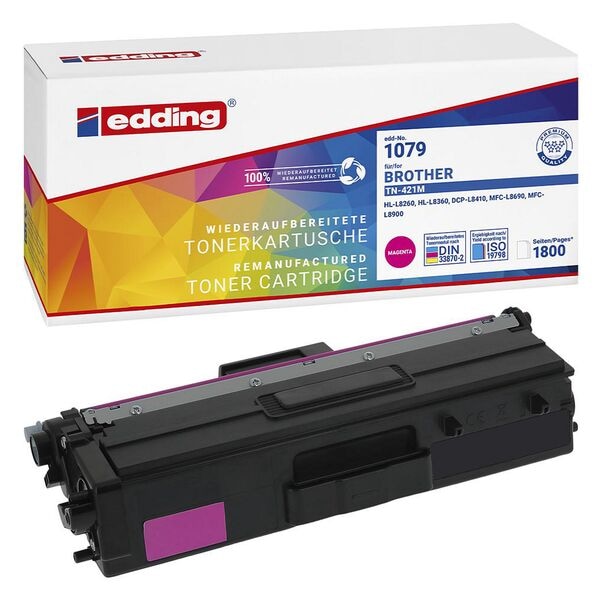 Edding Toner ersetzt Brother »TN-421M« magenta