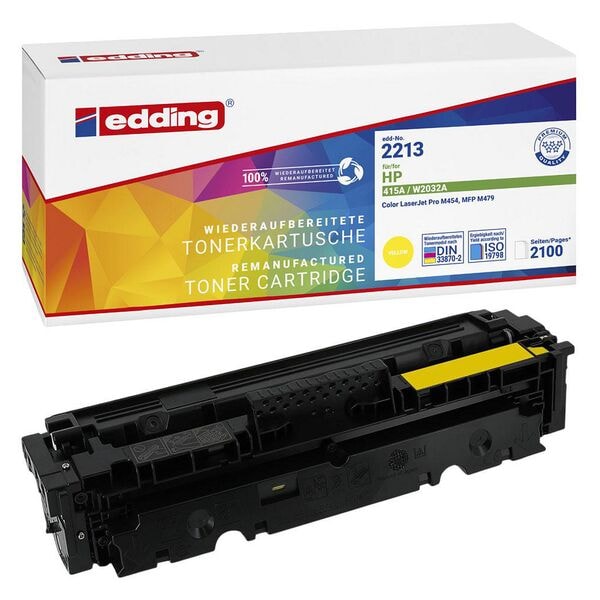 Edding Toner ersetzt HP »HP 415A« W2032A gelb