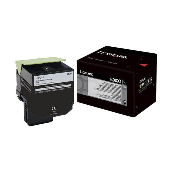 Lexmark Toner »80C0X10« schwarz