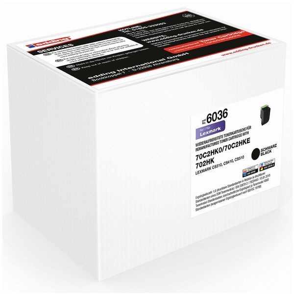 Edding Toner ersetzt Lexmark »70C2HK0« schwarz