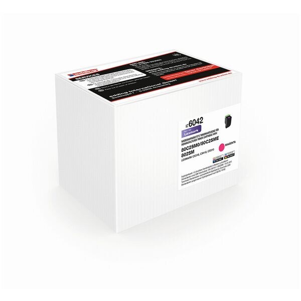 Edding Toner ersetzt Lexmark 80C2SM0 magenta