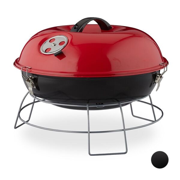 relaxdays Kugelgrill tragbar