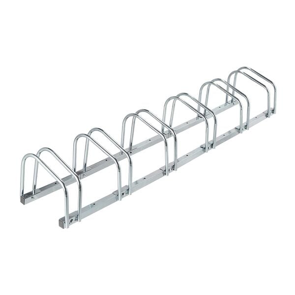 relaxdays Fahrradst�nder Boden f�r 6 Fahrr�der bis 6 cm Reifenbreite