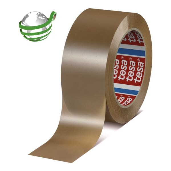 Packband tesa 60418, 50 mm breit, 132 Meter lang - leise abrollbar