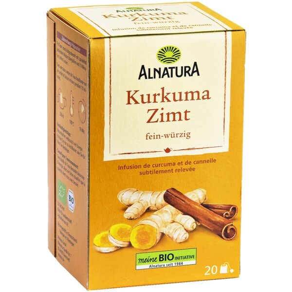 Alnatura Bio Kurkuma-Zimt-Tee - 20 Beutel Alnatura Bio Kurkuma-Zimt-Tee - 20 Beutel