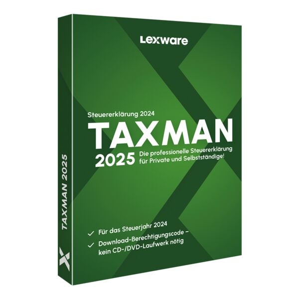Kaufmnnische Software Lexware TAXMAN 2025
