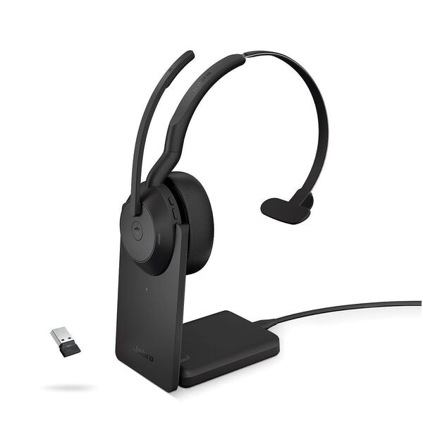 Jabra Mono Headset »Evolve2 55 MS« mit Ladestation