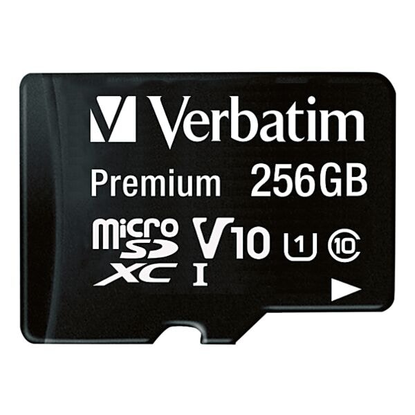 Verbatim microSDXC-Speicherkarte 256 GB »Premium U1« inkl. Adapter Verbatim microSDXC-Speicherkarte 256 GB »Premium U1« inkl. Adapter